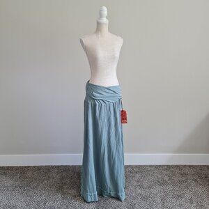 NWT Oh My Gauze Womens Fontana Sage Skirt 100% Cotton Long Maxi Size L/XL